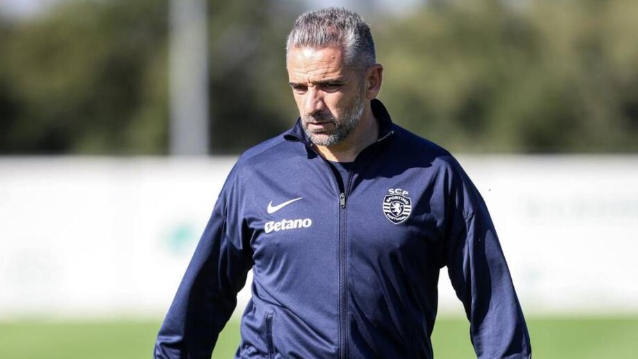 Rui Borges, treinador do Sorting