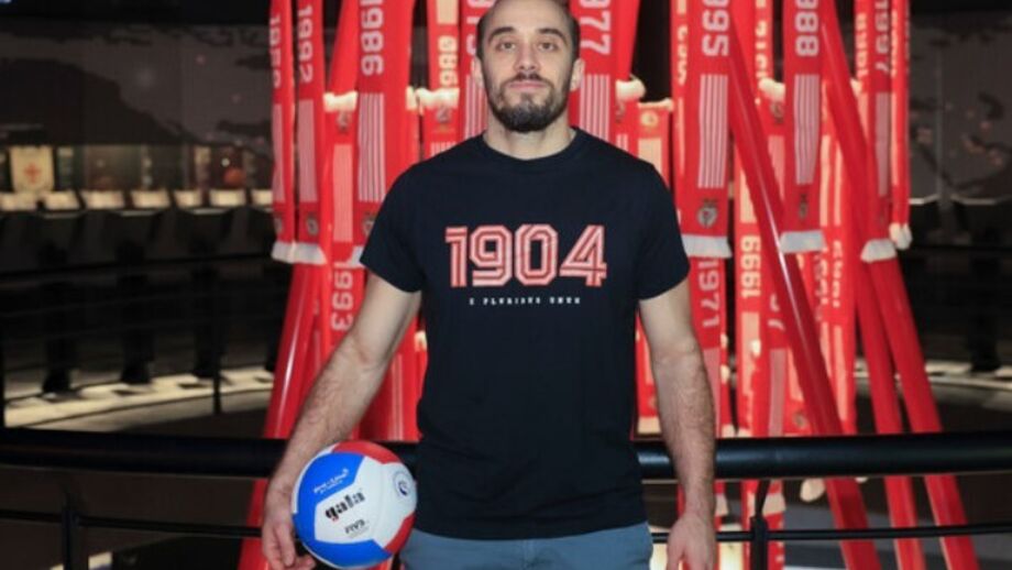 Ivo Casas destaca que se sente muito feliz no Benfica