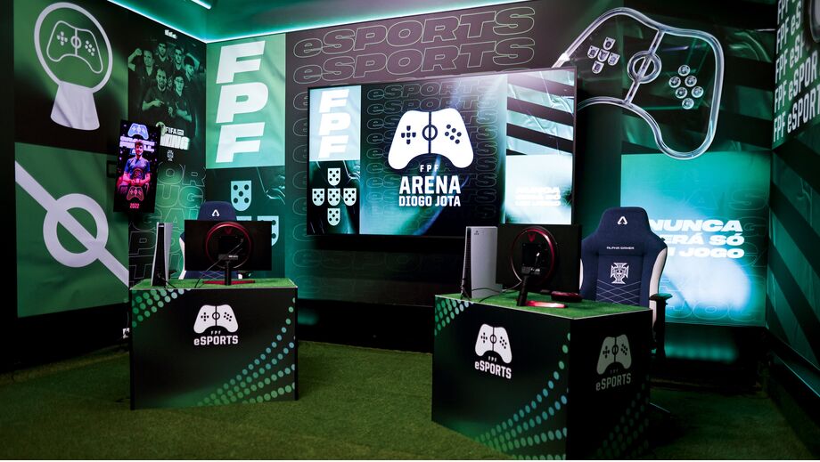 Assim será o novo espaço inteiramente dedicado ao Futebol Virtual na Cidade do Futebol