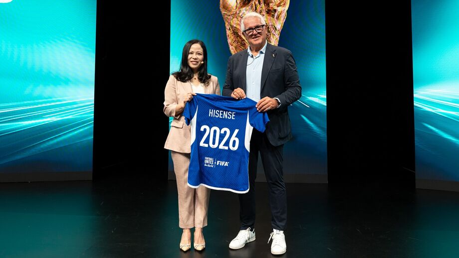 Hisense mantém parceria com a FIFA para o Mundial de 2026