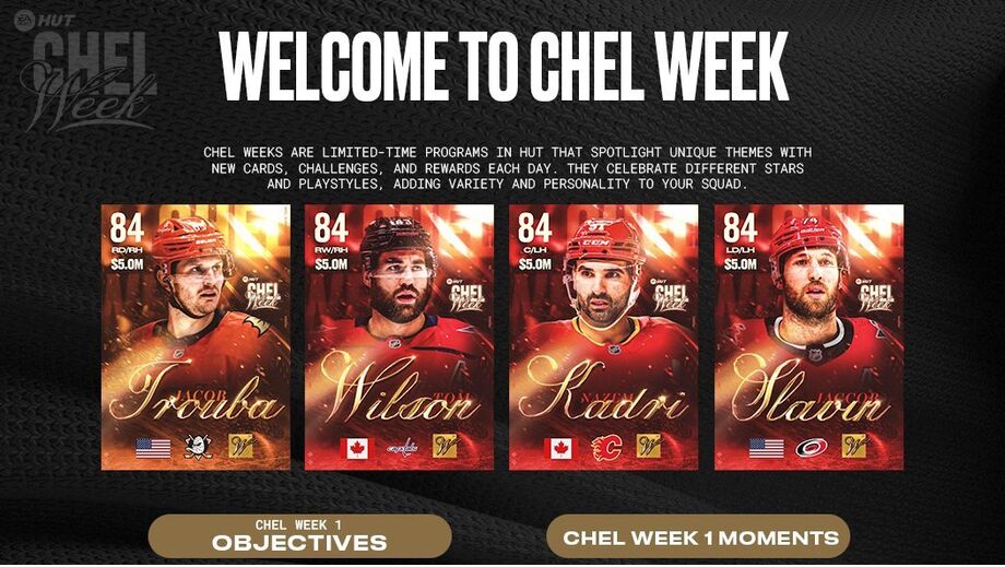EA SPORTS NHL 26 estreia a primeira 'CHEL Week'