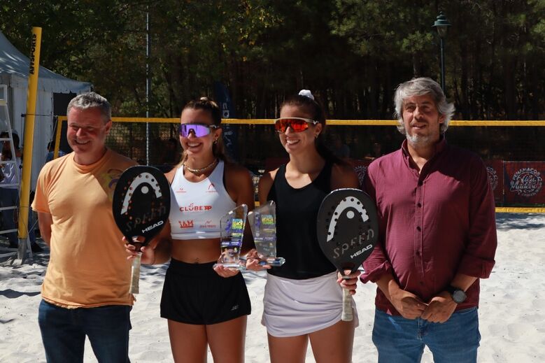 Marta Magalhães e Maria Tavares conquistam Fluvial Beach Tennis Tour