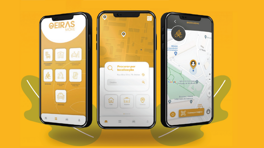 A aplicação Oeiras Move facilita a mobilidade com serviços como bike sharing e transportes