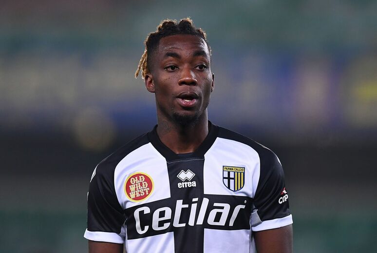 Yann Karamoh representou o Parma