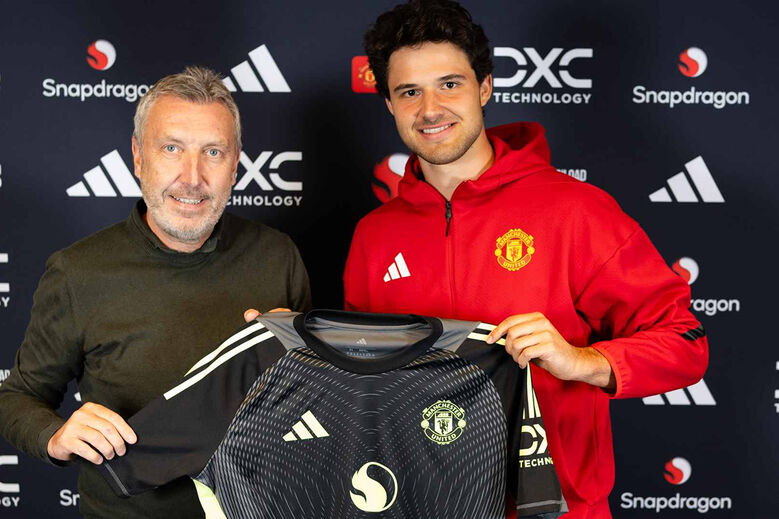 Lammens na apresentação como red devil