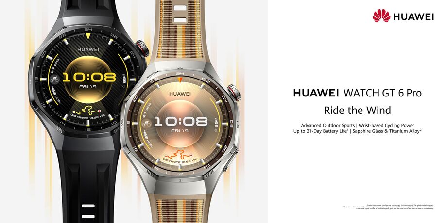 Huawei Watch GT 6 Pro, desporto e ciclismo no pulso com bateria de longa duração