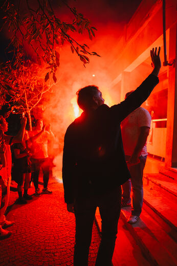 Noronha Lopes na Casa do Benfica da Covilhã