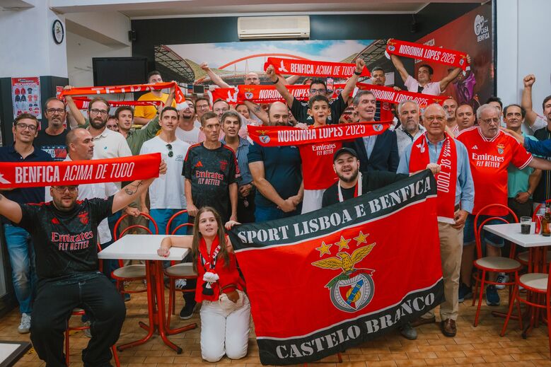 Noronha Lopes na Casa do Benfica da Covilhã