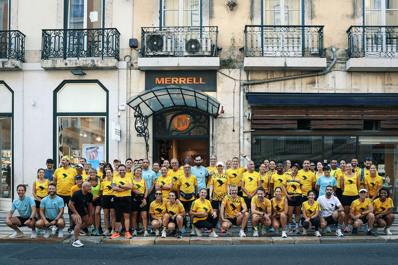 MERRELL apoia o Correr Lisboa Hybrid Running Club em sessões de corrida e treinos.
