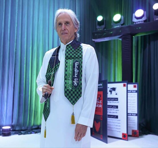 Jorge Jesus e Cristiano Ronaldo celebram Dia Nacional da Arábia Saudita