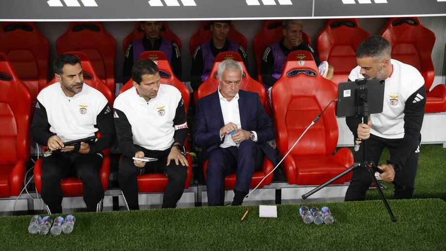 O bloco de notas de José Mourinho