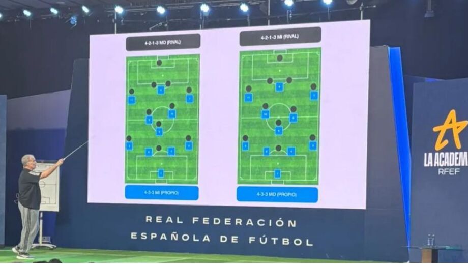 Bielsa deu aula em Madrid