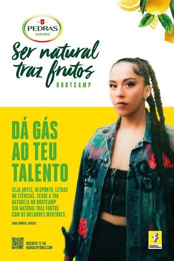 Sara Correia participa num bootcamp para dar gás ao talento