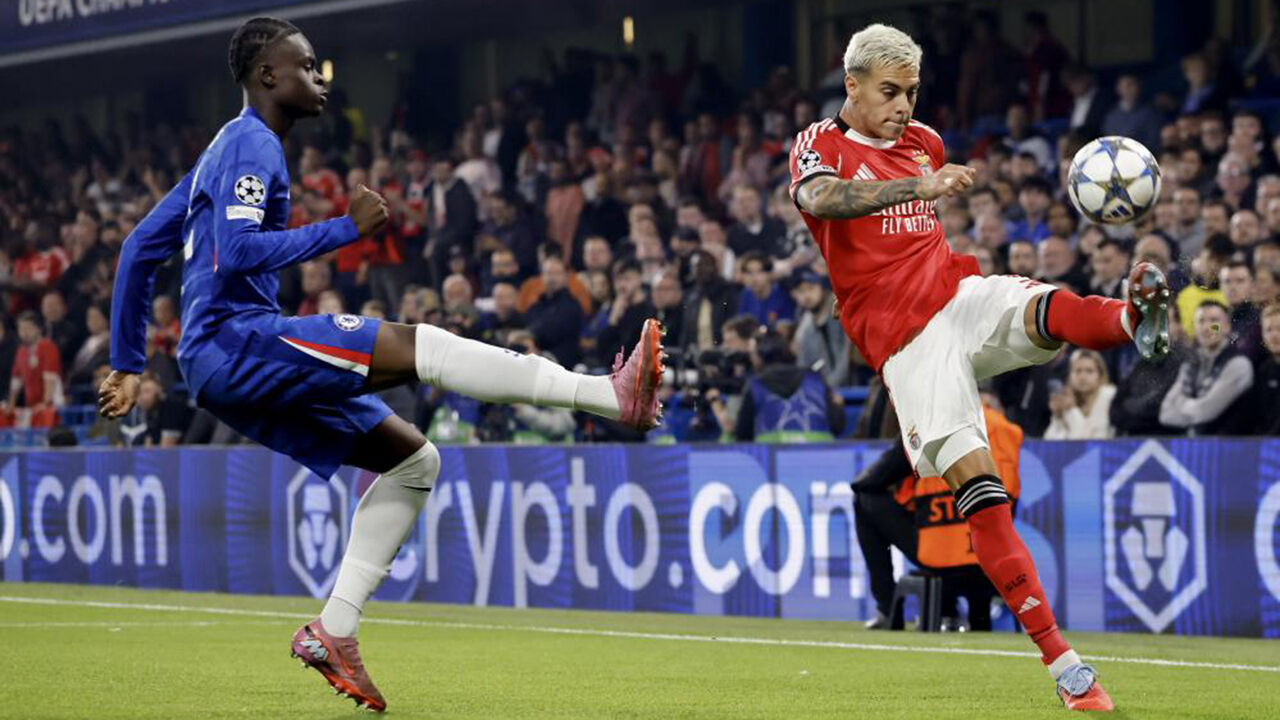 Chelsea e Benfica disputam partida da Liga dos Campeões