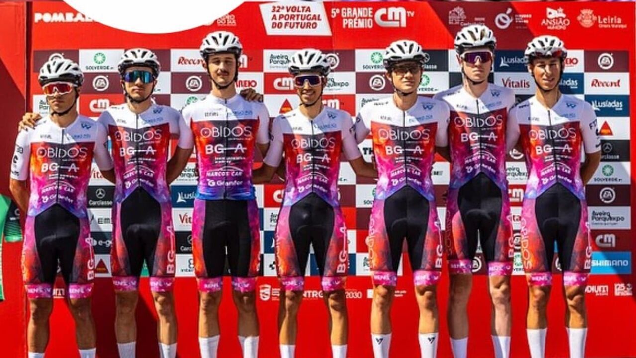 Equipa da Óbidos cycling team participa na Volta à Lombardia sub-23