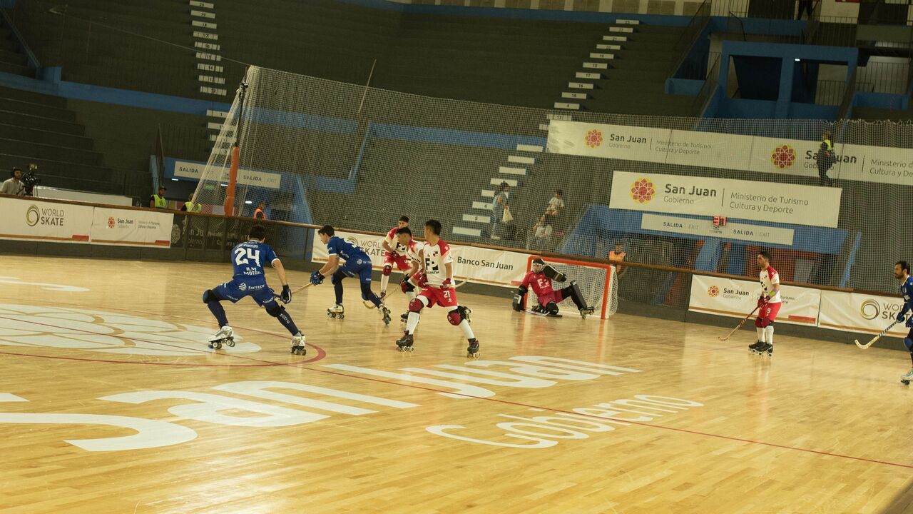Óquei de Barcelos goleia San Jorge no Mundial de clubes em San Juan