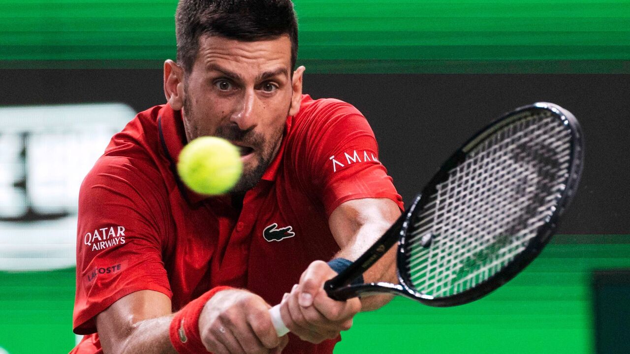 Djokovic disputa torneio de ténis em Xangai