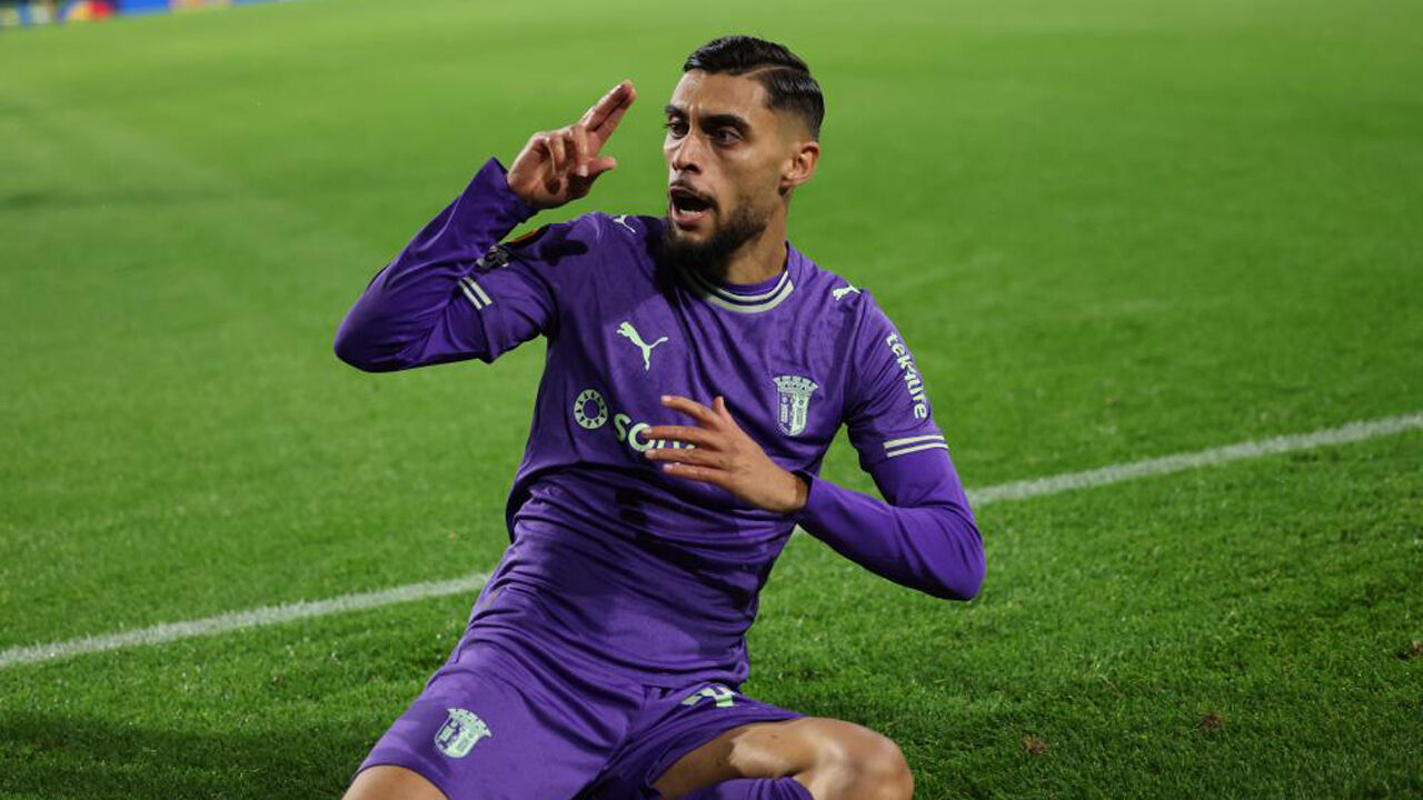 Gabri Martínez deu boa resposta no mais recente jogo do Sp. Braga, frente ao Celtic