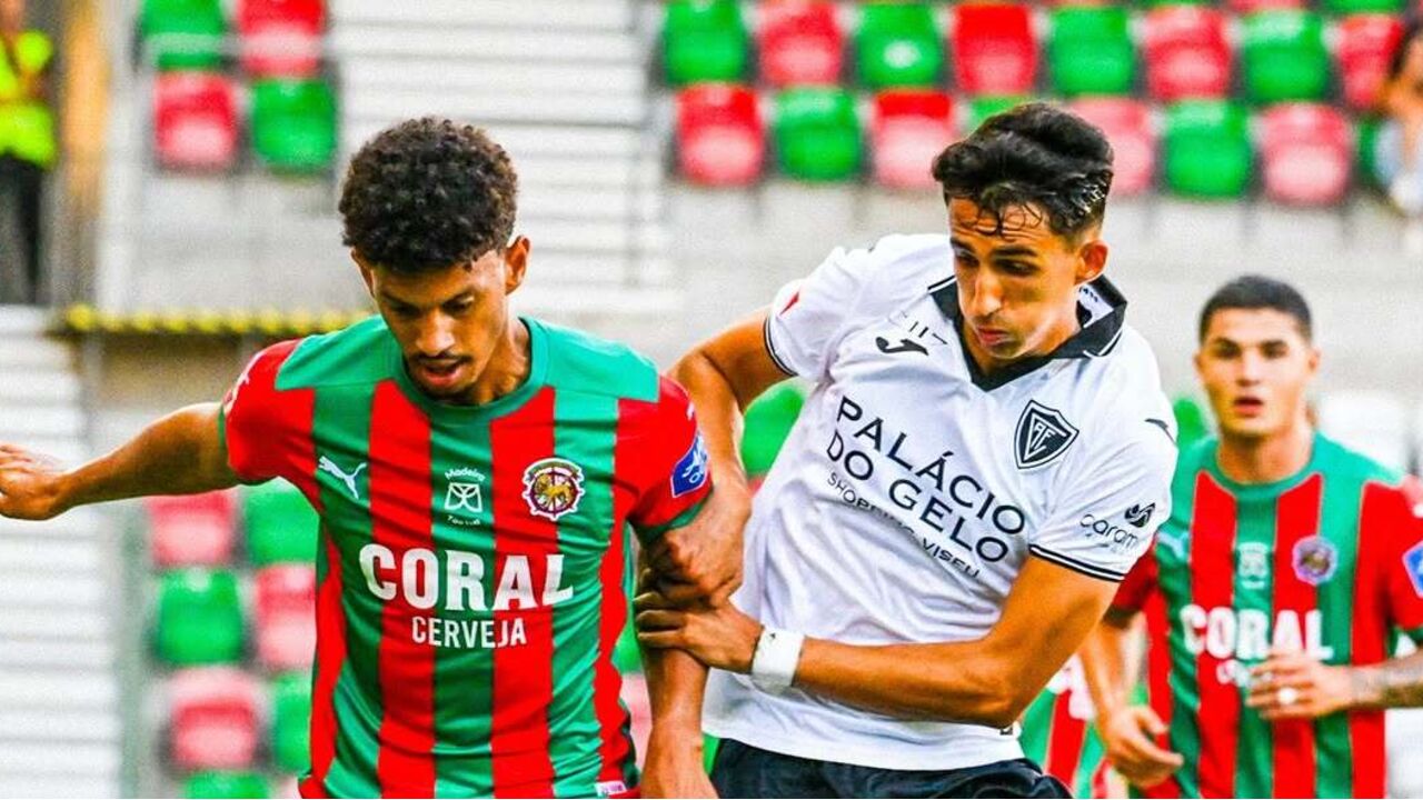 Marítimo empata 2-2 com Académico de Viseu, com golo de Adrián Butzke nos descontos, no Funchal
