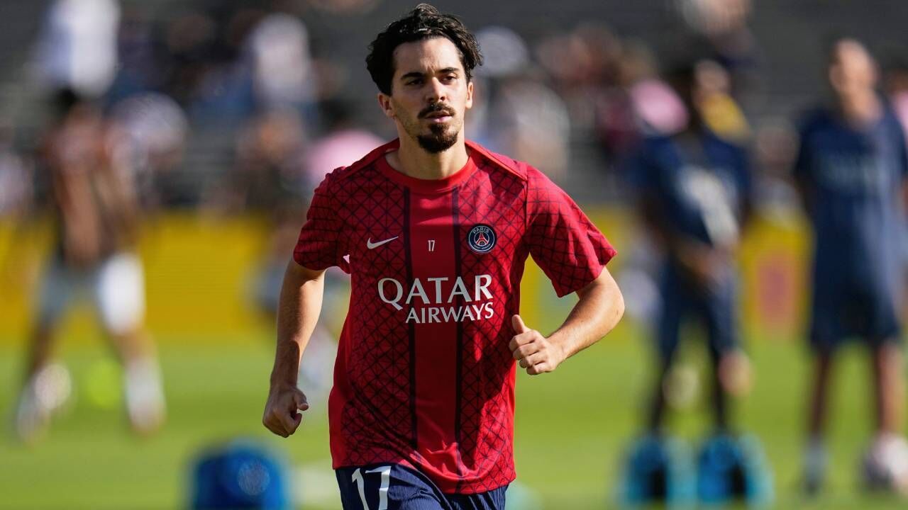 Vitinha, jogador do PSG