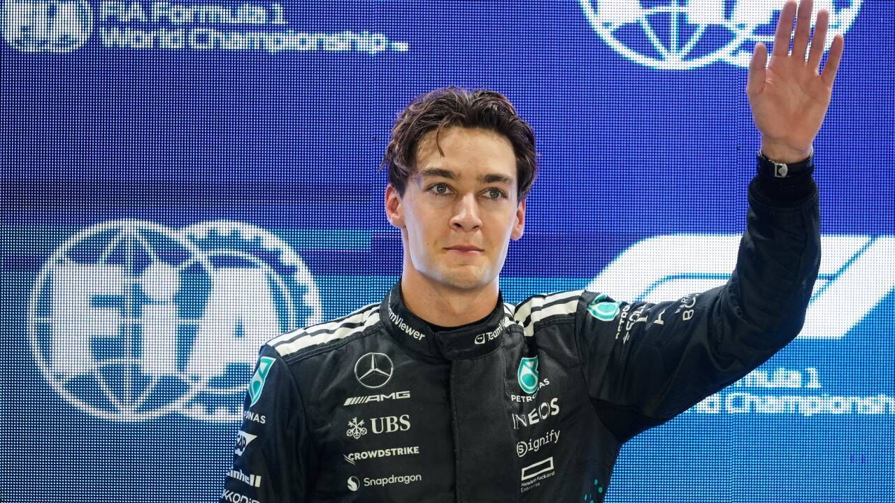 George Russell, piloto da Mercedes