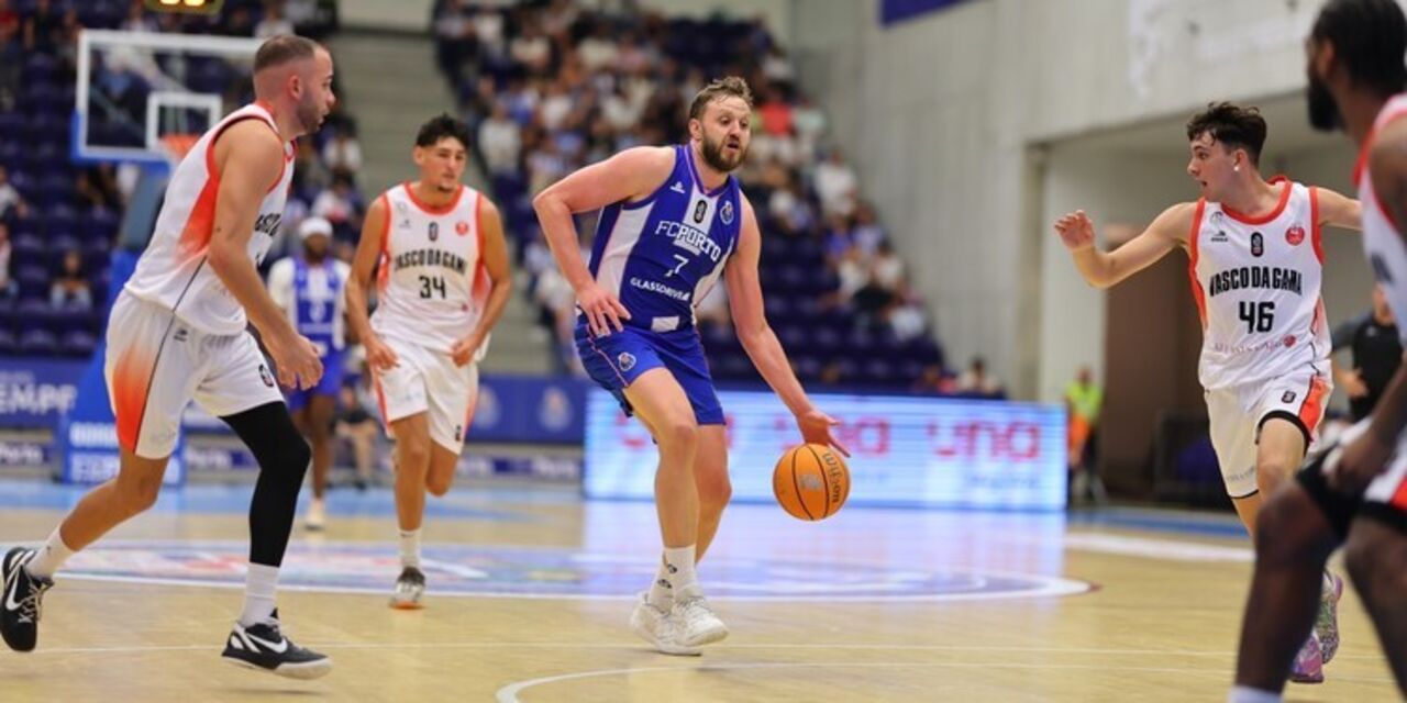 FC Porto vence Vasco da Gama na Liga Betclic com destaque para João Guerreiro