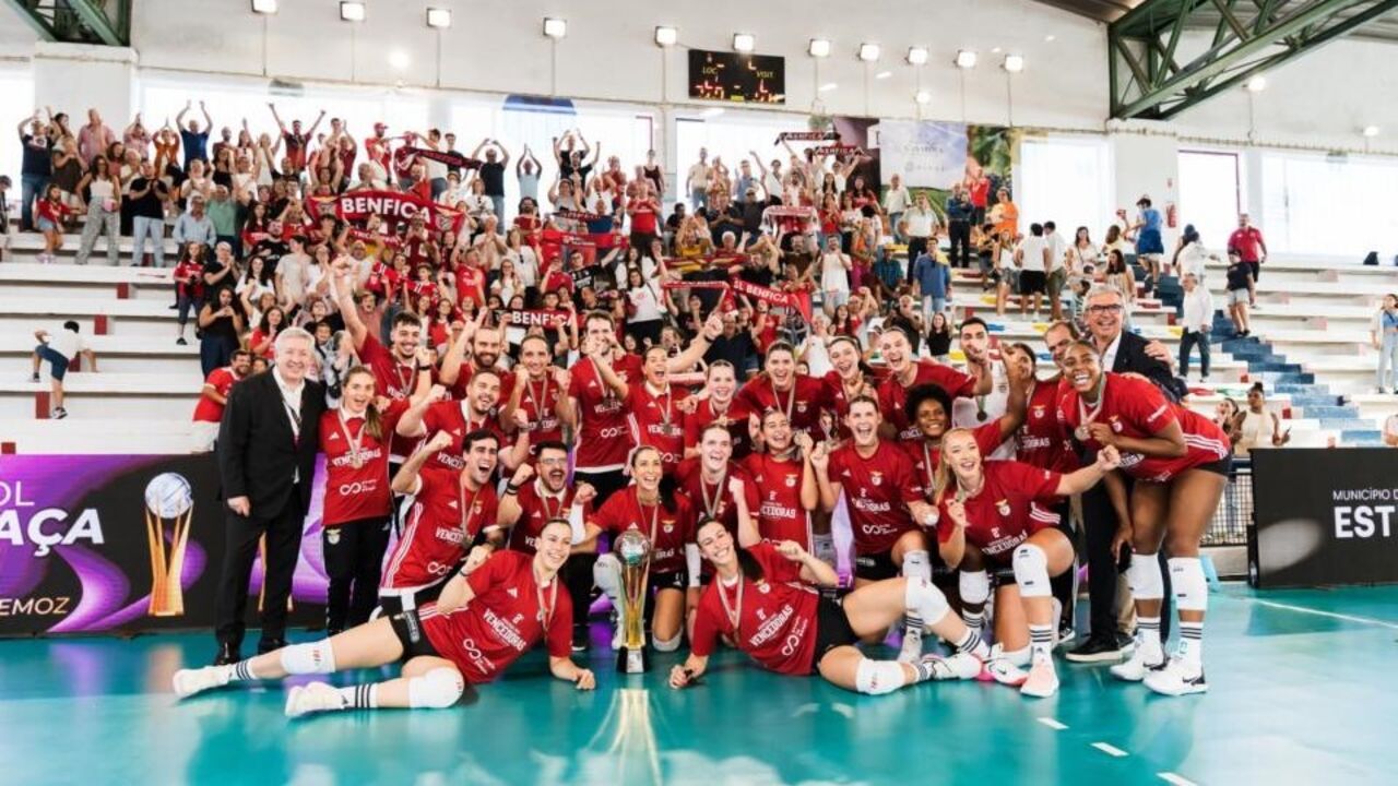 Benfica conquista Supertaça feminina de voleibol em Estremoz