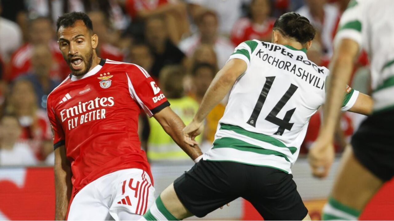 Benfica e Sporting frente a frente num jogo