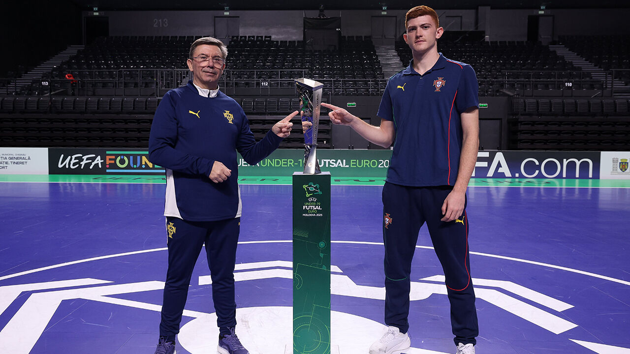 Portugal confiante para a final do Europeu de futsal sub-19 contra a Espanha