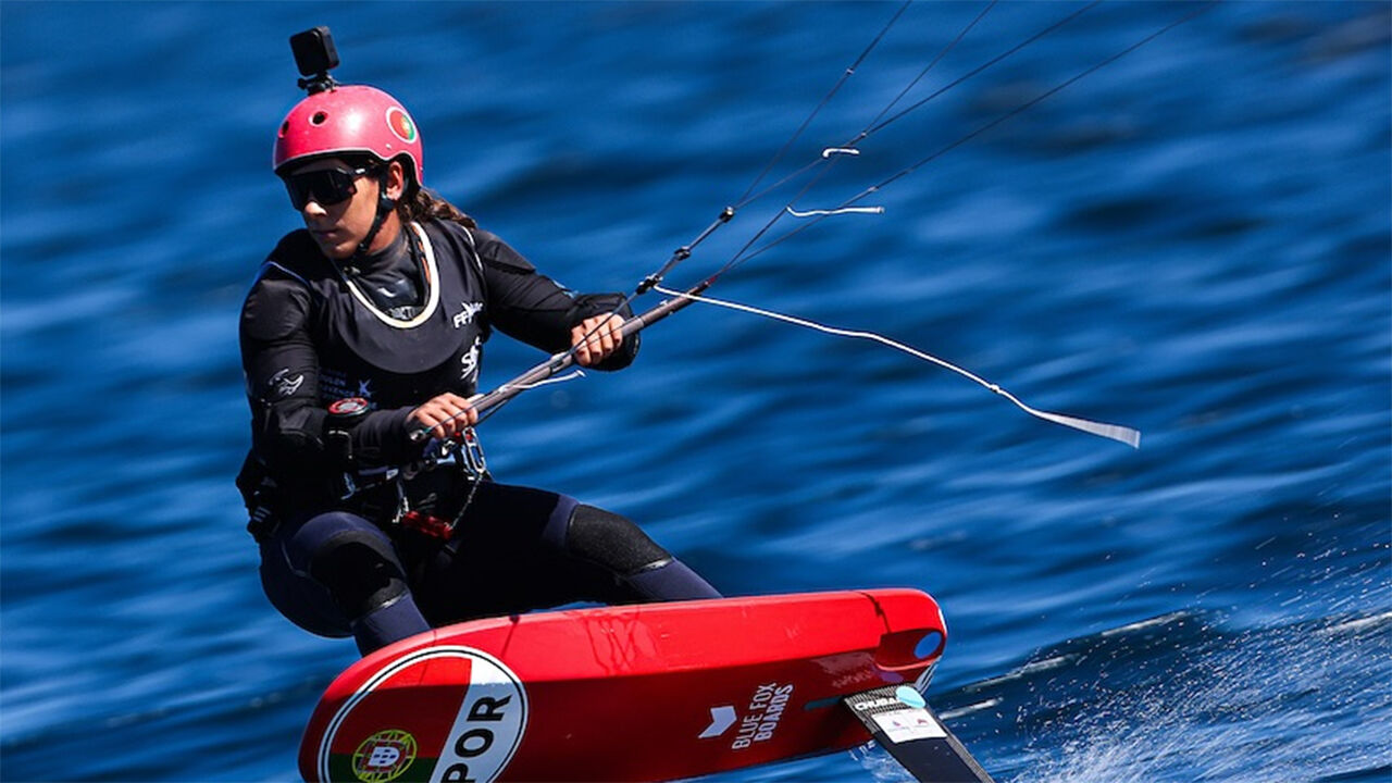 Mafalda Pires de Lima termina em nono lugar no Mundial de kite na Sardenha, Itália