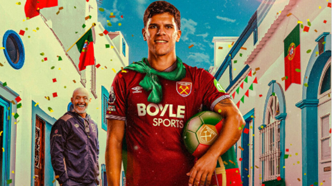 A publicação do West Ham dedicada a Portugal
