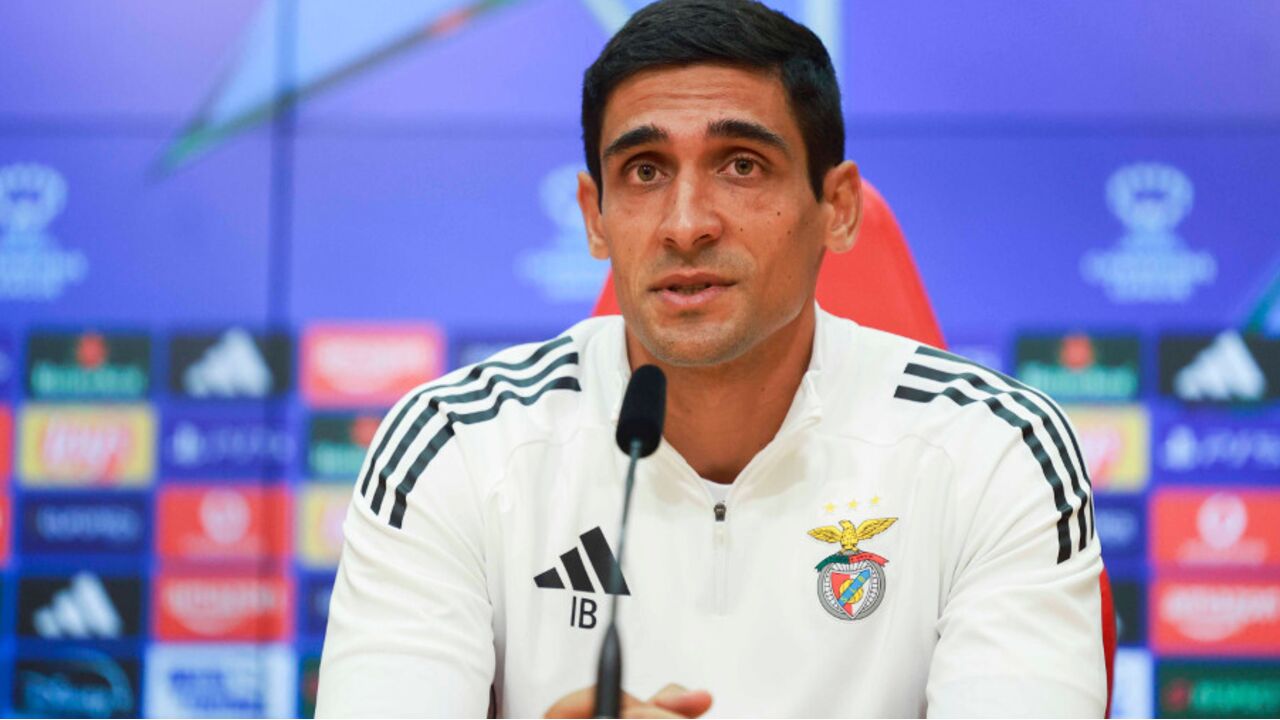 Roger Schmidt em conferência sobre o jogo do Benfica