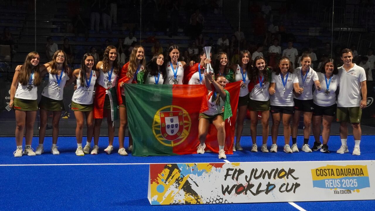 Portugal sagra-se vice-campeão do Mundo de Padel Jovem em femininos