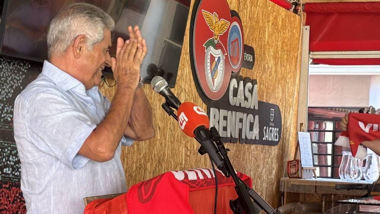 Luís Filipe Vieira em Évora