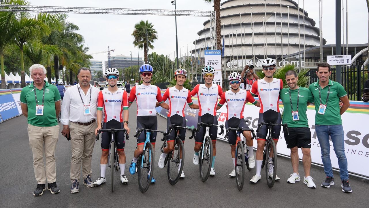Equipa portuguesa de ciclismo marca presença no Europeu