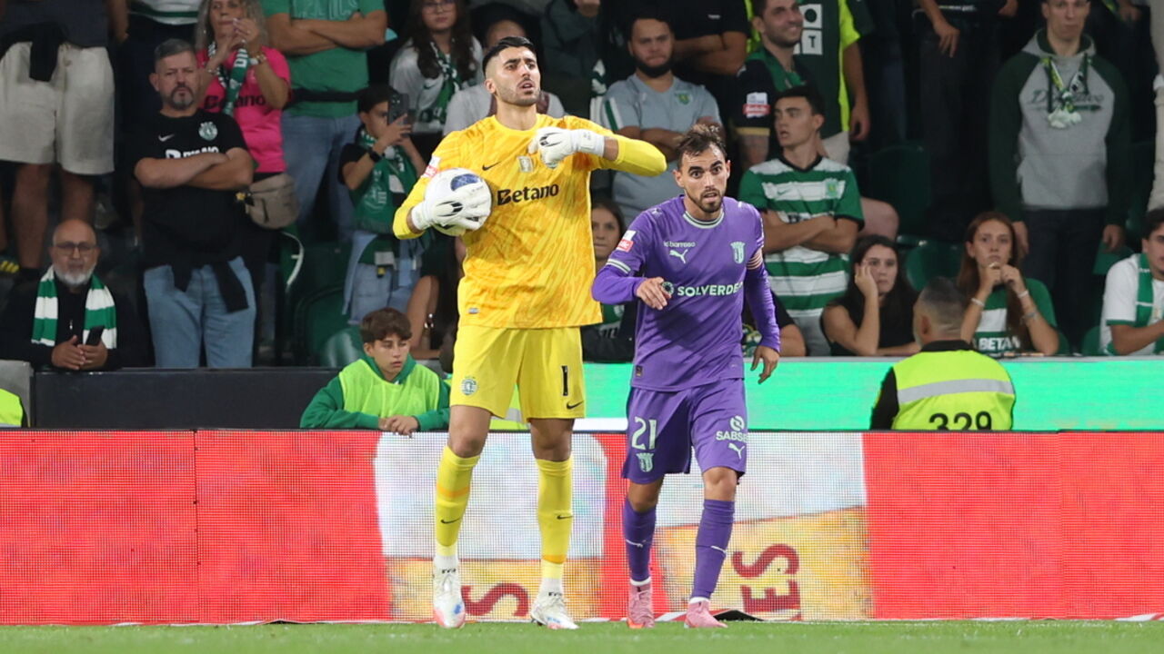Rui Silva lamenta empate do Sporting frente ao Sp. Braga
