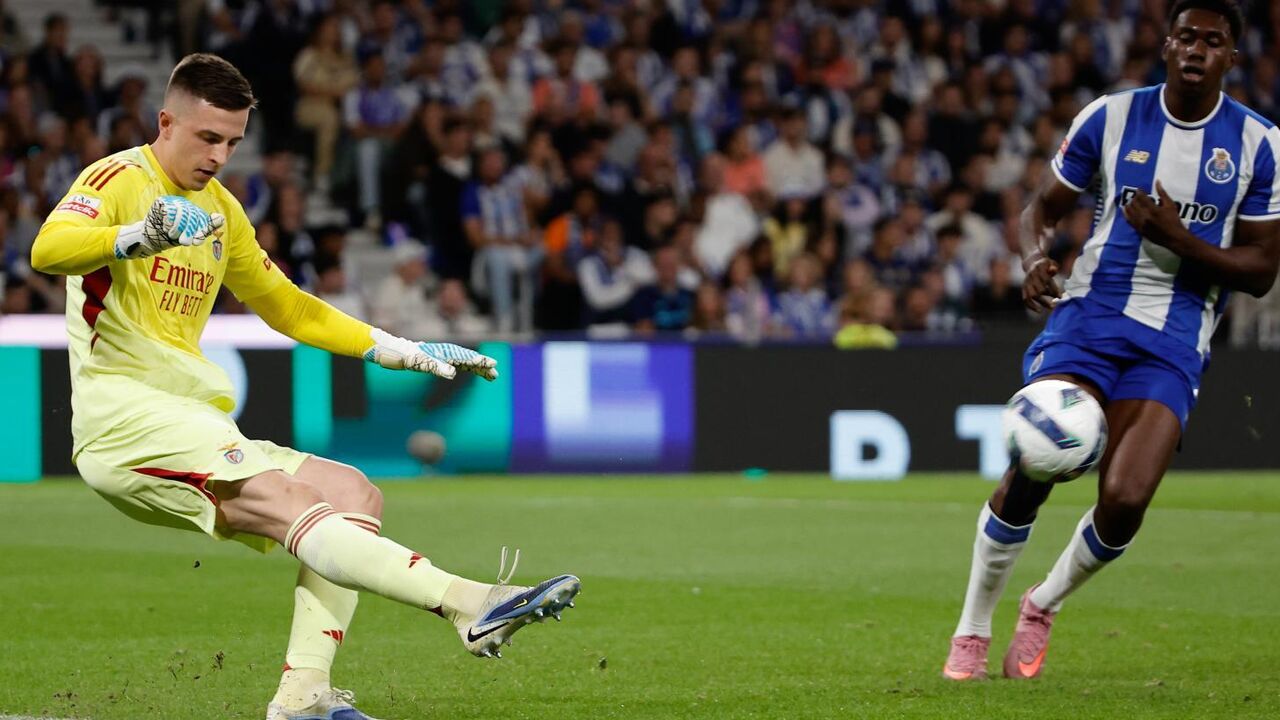 Trubin e Samu no clássico FC Porto-Benfica