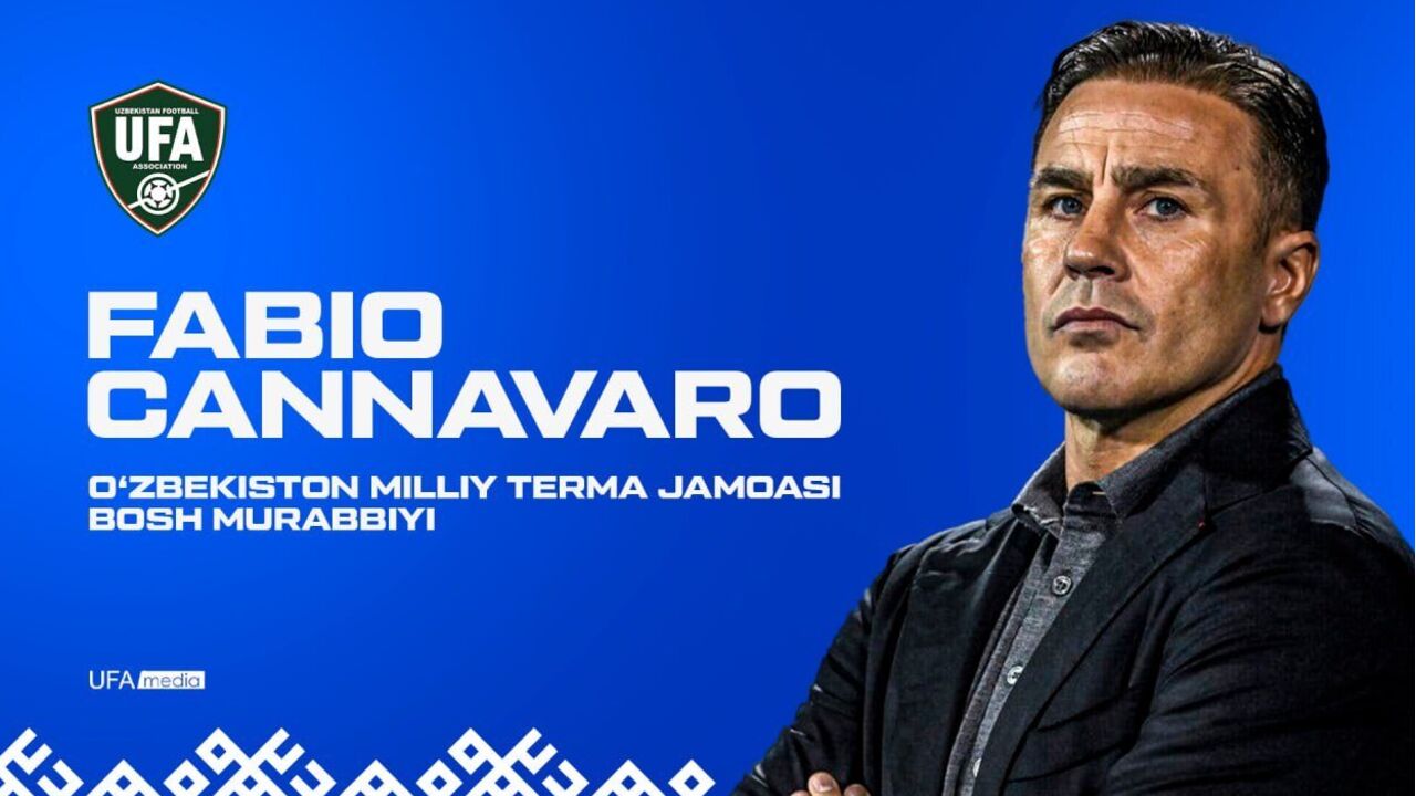 Oficial: Fabio Cannavaro é o novo selecionador do Uzbequistão
