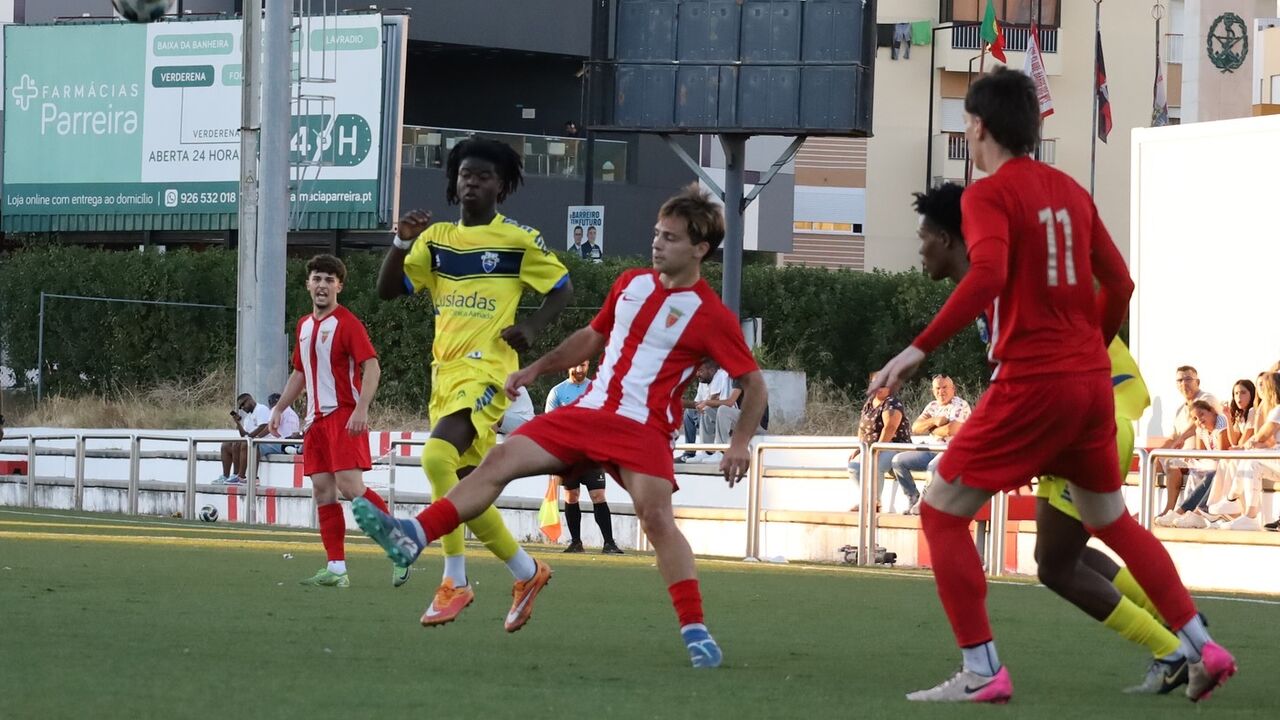 Jogo do FC Barreirense não chegou ao fim