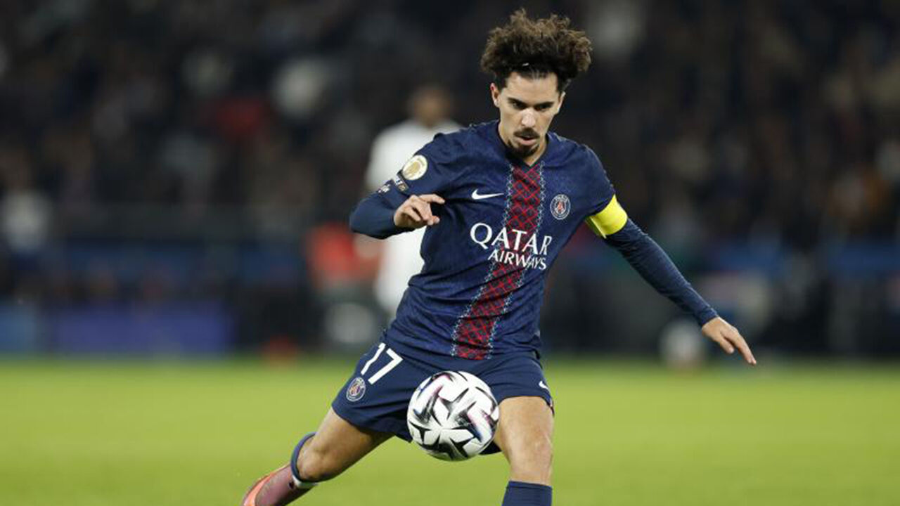 Vitinha escolhido segundo capitão no PSG, após Marquinhos