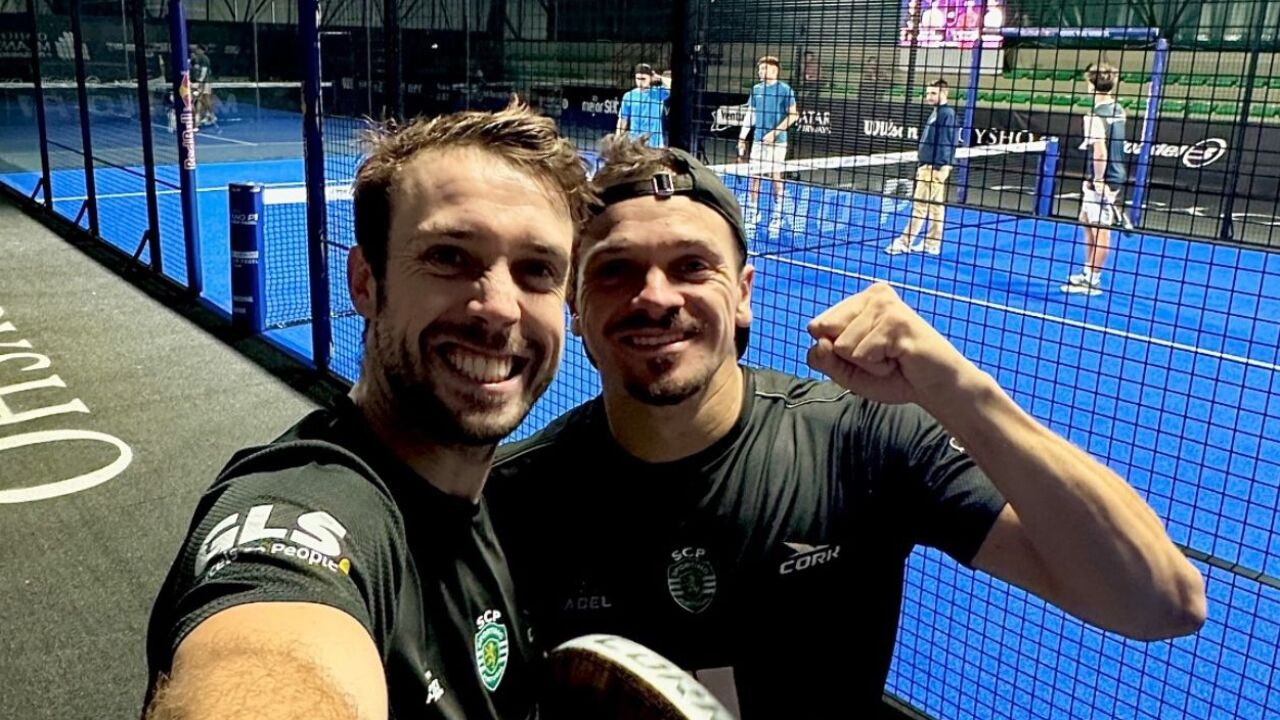 Irmãos Deus vencem jogo do Premier Padel em Milão