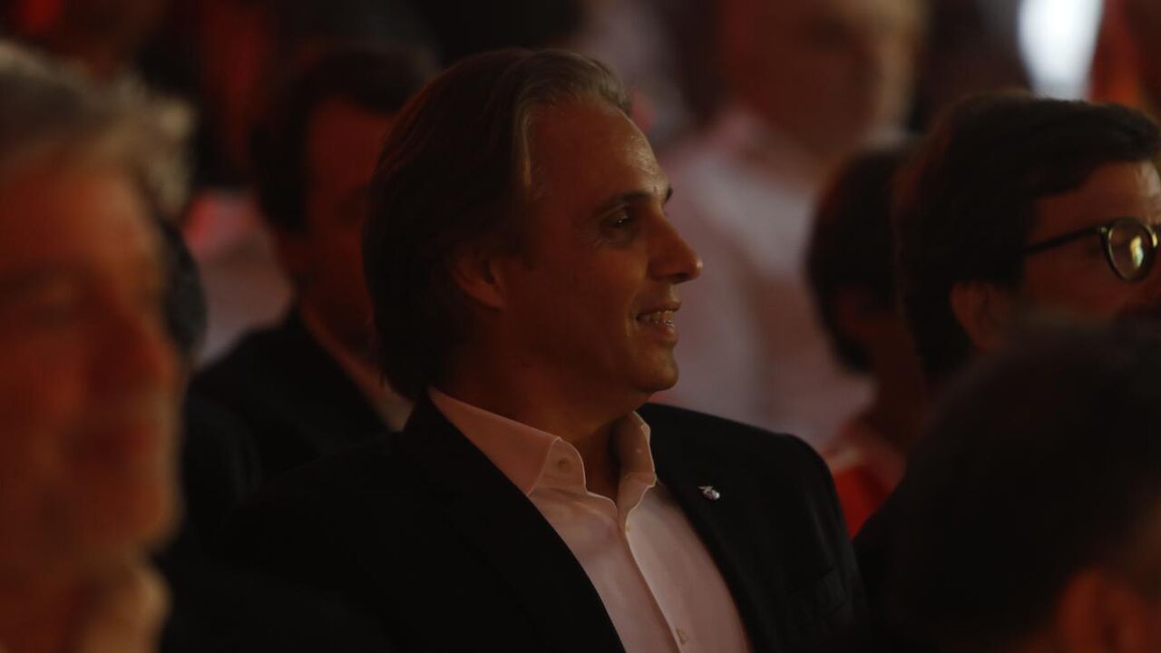 Nuno Gomes na apresentação das listas de João Noronha Lopes