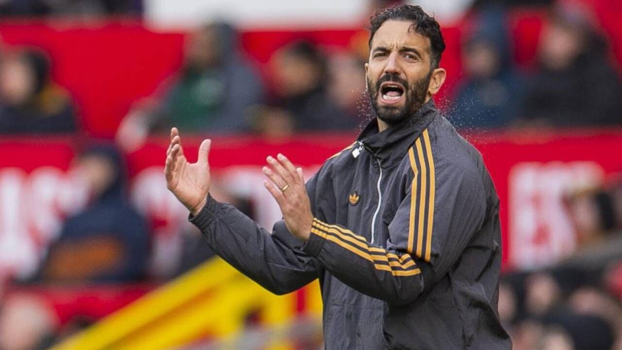 Ruben Amorim, treinador do Manchester United