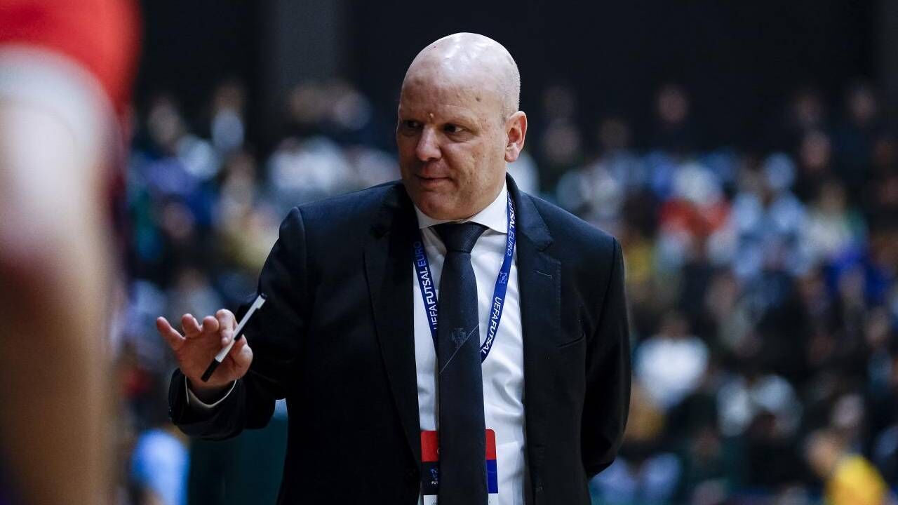Jorge Braz, selecionador de futsal