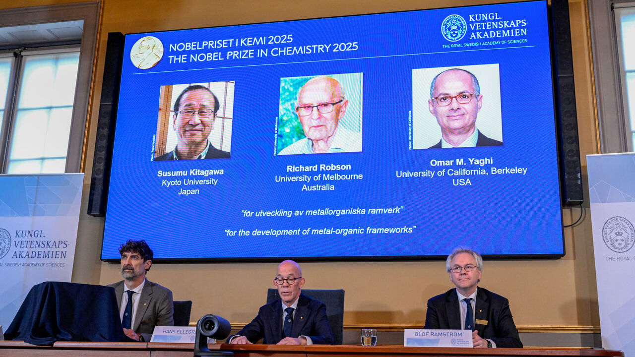 Vencedores do Prémio Nobel da Química foram anunciados hoje pela Real Academia Sueca de Ciências