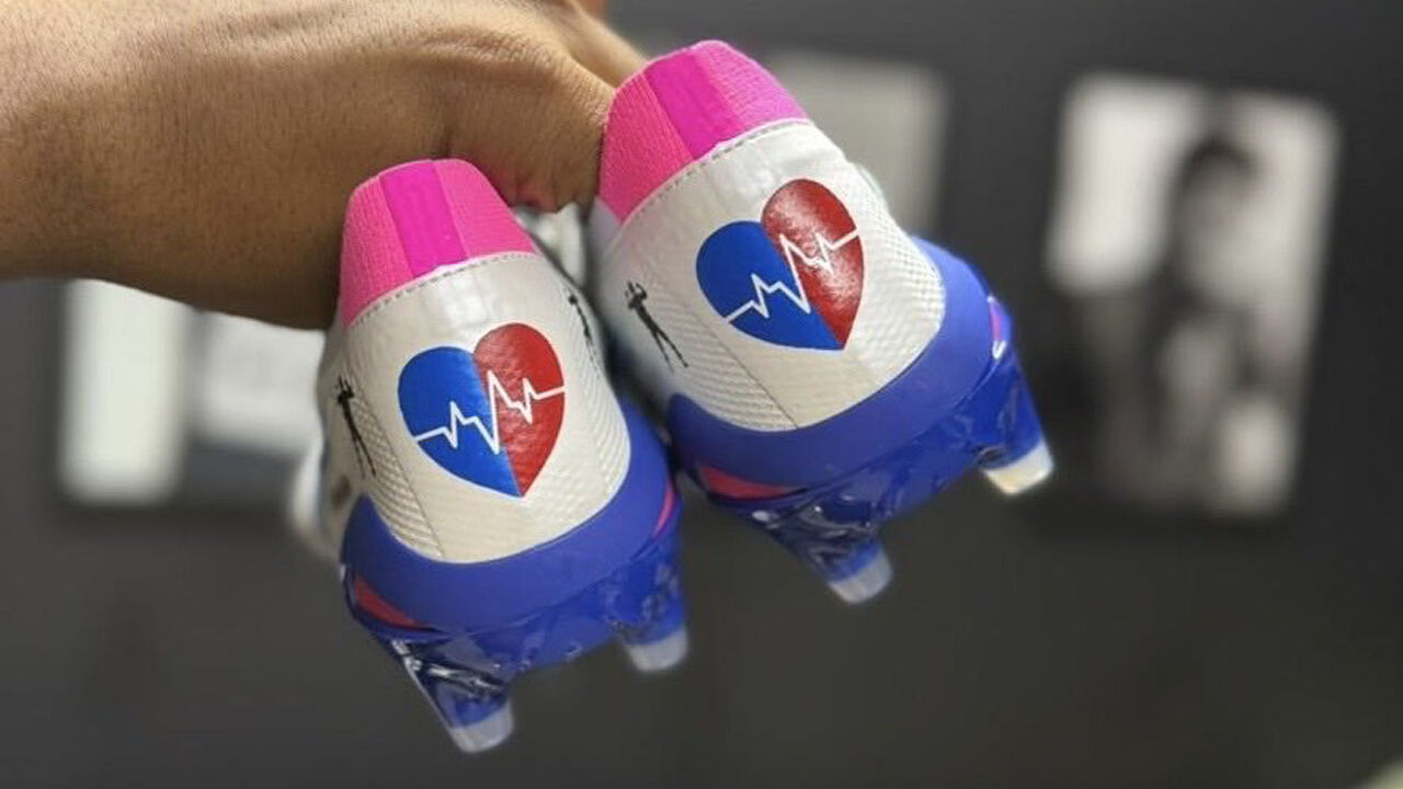 Chuteiras utilizadas por Gabigol leiloadas por mais... de 16 mil euros