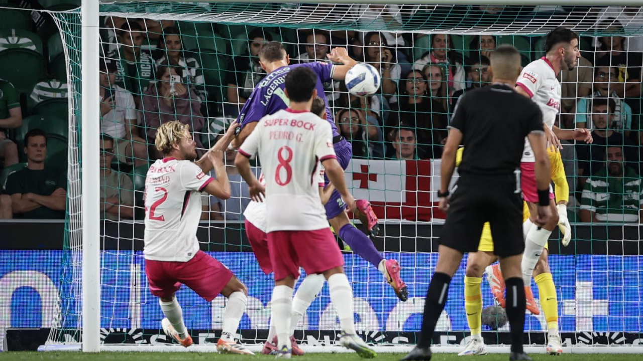 O penálti assinalado nos minutos finais do Sporting-Sp. Braga