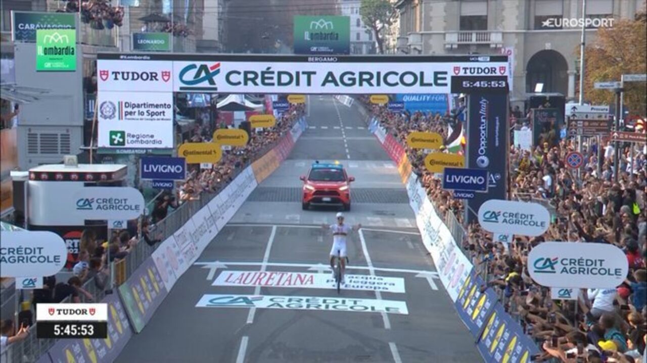 Pogacar vence Volta à Lombardia e iguala recorde de Fausto Coppi