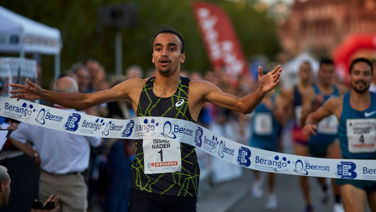 Isaac Nader vence milha internacional em Berango