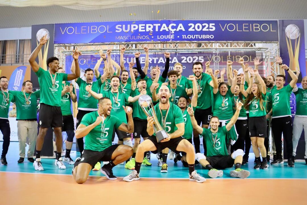 Sporting conquista Supertaça de voleibol em Loulé contra o Benfica